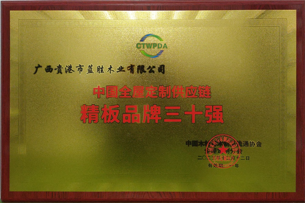 2023精板品牌三十強(qiáng)